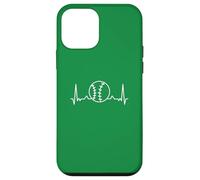 Carcasa para iPhone 12 Mini Béisbol Heartbeat Love Sports Fan