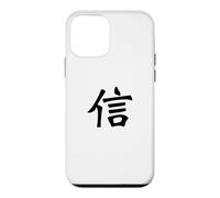 Carcasa para iPhone 12 Mini Belief Kanji - Caligrafía China Japonesa, diseño de fe