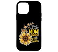 Carcasa para iPhone 12 Mini Bendecidos de ser llamados Mamá y Abuela Sunflower Día de la Madre