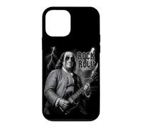Carcasa para iPhone 12 Mini Benjamin Franklin Rock & Roll Guitar Vintage Music Lover