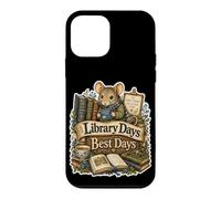Carcasa para iPhone 12 Mini Biblioteca Days Best Tiny Mouse Books carnet de