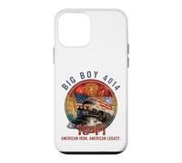 Carcasa para iPhone 12 Mini Big Boy 4014 Locomotora de Vapor Vintage Americano