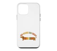 Carcasa para iPhone 12 Mini Big Wiener Dog Energy Retro Dachshund