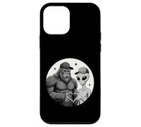 Carcasa para iPhone 12 Mini Bigfoot Sasquatch Alien Love Mano Signo Cryptid