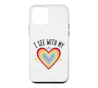 Carcasa para iPhone 12 Mini Blind Inspirational Quote Kindness I See with My Heart
