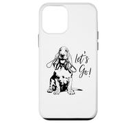 Carcasa para iPhone 12 Mini Bloodhound Let's Go! Diseño - Bloodhound Dog Lover Design