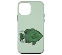 Carcasa para iPhone 12 Mini Bluegill Sunfish Pesca Pescador Peces de Agua Dulce