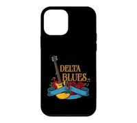 Carcasa para iPhone 12 Mini Blues Guitarrista y Fan de la música Rock o Delta Blues