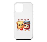 Carcasa para iPhone 12 Mini Bonito diseño de Pareja Dulce de Manzana de Mermelada de Tostada