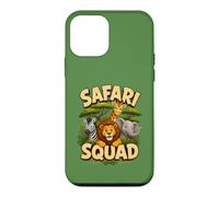 Carcasa para iPhone 12 Mini Bonito diseño de tripulación de Safari Squad Zoo Jungle Animals