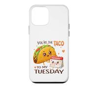 Carcasa para iPhone 12 Mini Bonito diseño gastronómico de You'Re The Taco To My Tuesday