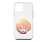 Carcasa para iPhone 12 Mini Bonito diseño Retro Vintage de Lirios Scout