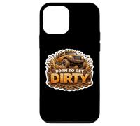 Carcasa para iPhone 12 Mini Born To Get Dirty 4X4 Off Road Propietario de Vehículo Offroad Lover