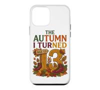 Carcasa para iPhone 12 Mini Botas de Senderismo The Autumn I Turned Age 13 Cumpleaños
