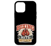 Carcasa para iPhone 12 Mini Boxing Hits Different Vintage