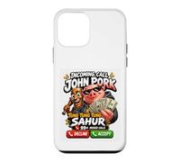 Carcasa para iPhone 12 Mini Brainrot Calling Funny Viral Meme Humor Design Entrante
