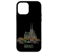 Carcasa para iPhone 12 Mini Brno Chequia - Recuerdo de Viaje de Ciudad histórica