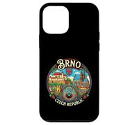 Carcasa para iPhone 12 Mini Brno República Checa Viaje Souvenir City Gift
