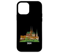 Carcasa para iPhone 12 Mini Brno República Checa Viaje Souvenir City Monumento Regalo
