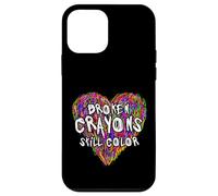 Carcasa para iPhone 12 Mini Broken Crayons Still Color Mental Health Awareness