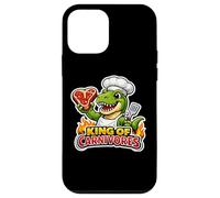 Carcasa para iPhone 12 Mini Broma sobre el Rey de los carnívoros T-Rex, carnívoro, Dinosaurio, Amante de los Dinosaurios