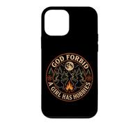Carcasa para iPhone 12 Mini Brujas Dios Prohíba Una Chica Tiene Pasatiempos Luna Campfire