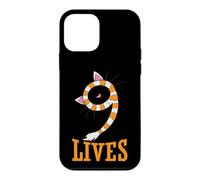Carcasa para iPhone 12 Mini Bufanda con Orejas de Gato Cat Nine Lives