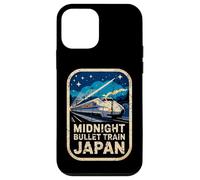 Carcasa para iPhone 12 Mini Bullet Train Japón Midnight Shinkansen Retro Anime Sovenir