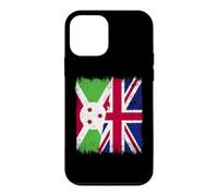 Carcasa para iPhone 12 Mini Burundi Bandera del Reino Unido Patrimonio Británico de Burundi