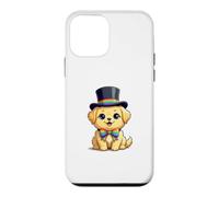 Carcasa para iPhone 12 Mini Cachorro de Laboratorio Amarillo