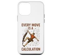 Carcasa para iPhone 12 Mini Cada Movimiento es un cálculo Escalada en Roca Divertido Escalador Matemáticas