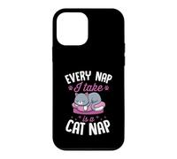 Carcasa para iPhone 12 Mini Cada Siesta Que tomo es una Siesta de Gato