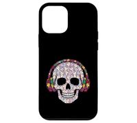 Carcasa para iPhone 12 Mini Calavera DJ Unicornio Musica Festival Auriculares