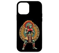 Carcasa para iPhone 12 Mini Calendario Guerrero Azteca de MMA Mexicano