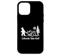 Carcasa para iPhone 12 Mini California Take-out - Divertido Oso para Senderismo, Camping, Broma al Aire Libre