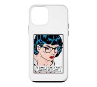 Carcasa para iPhone 12 Mini Came I Saw I Had Anxiety So I Left Pop Art Girl Quote