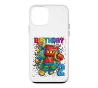 Carcasa para iPhone 12 Mini Camiseta 2nd Ninja Master Builder para niños, niñas, niños de 2 años