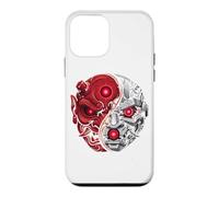 Carcasa para iPhone 12 Mini Camiseta Cyber Samurai Máscara De Demonio Japonés