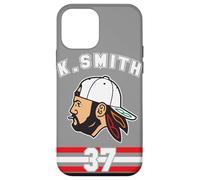 Carcasa para iPhone 12 Mini Camiseta de Kevin Smith VASHL Street Hockey League, Equipo 37 Hawks