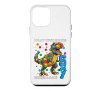 Carcasa para iPhone 12 Mini Camiseta Dino I Play with Bricks 6 7 Hours per Day