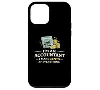 Carcasa para iPhone 12 Mini Camiseta Divertida de Contador I Make Cents of Everything
