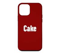 Carcasa para iPhone 12 Mini Camiseta That Says Cake - Un diseño Que Dice Pastel