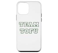 Carcasa para iPhone 12 Mini Camiseta Vegetariana Vegana Team Tofu para los Amantes del Tofu.