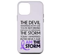 Carcasa para iPhone 12 Mini Cancer Warriors I Am The Storm, I Will Survive and Beat It