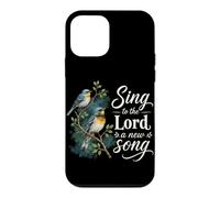 Carcasa para iPhone 12 Mini Cantar al Señor Una Nueva Canción Fe Cristiana Religión Adoración