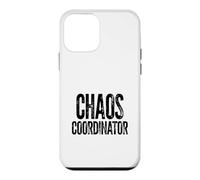 Carcasa para iPhone 12 Mini Caos Coordinador Mamá Jefe Mamá Vida Café Humor