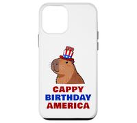 Carcasa para iPhone 12 Mini Cappy Birthday America 250 Years Cute Capybara American