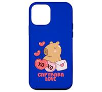 Carcasa para iPhone 12 Mini Capybara Valentine XO Love Hearts Día de San Valentín
