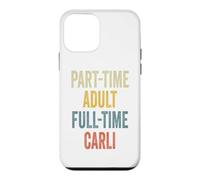Carcasa para iPhone 12 Mini Carli Personalized Retro Girls Part-Time Carli Name
