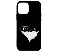Carcasa para iPhone 12 Mini Carolina del Sur Mapa con Skyline USA